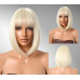 Peruca bobo blonde platinum